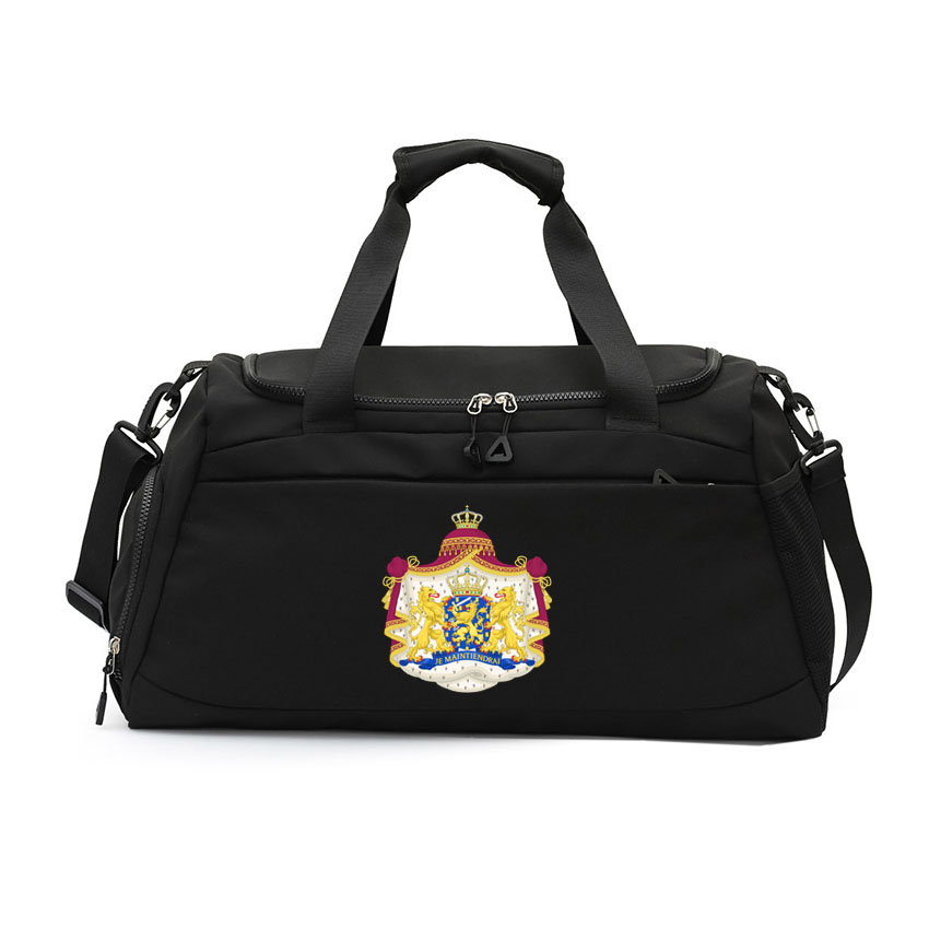 Women Bags Netherlands - 남녀공용 방수 스포츠 더플백 네덜란드 국기