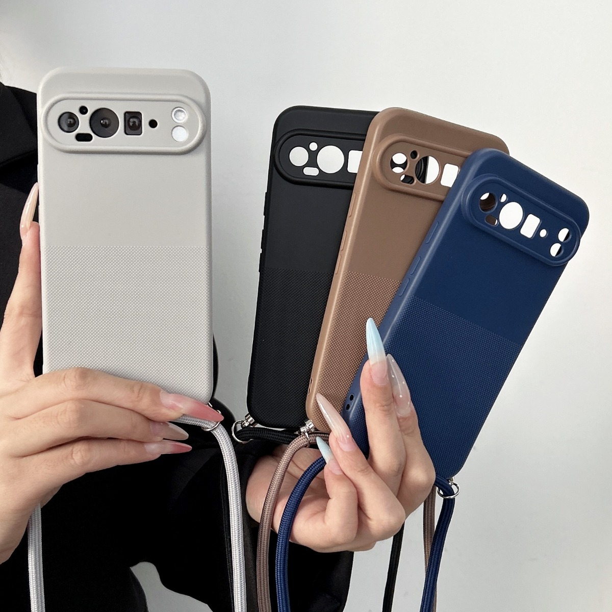 Phone Bag Crossbody - 크로스바디 랜야드 스트랩 무광 TPU 폰