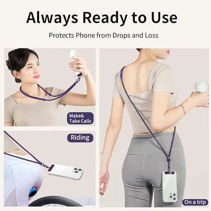 유니버설 조절 가능 폰 끈 크로스바디 목걸이 스트랩 폰 - Phone Bag Crossbody 리뷰 및 가격