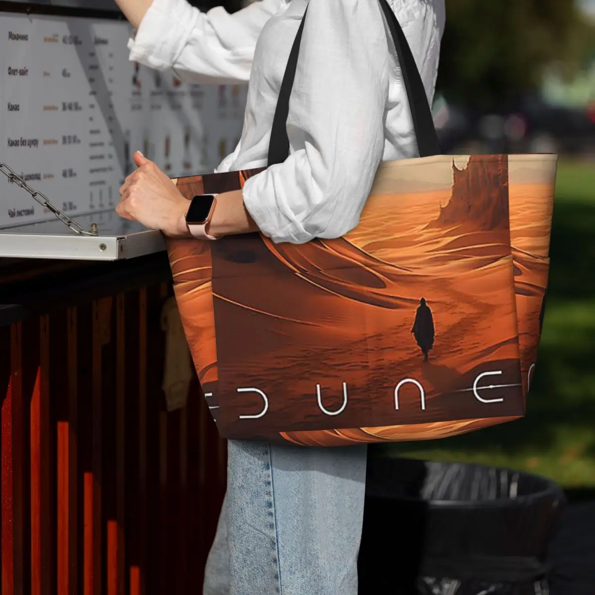 Dune 2020 팬 아트 비치 토트 백 스포츠 체육관 - Women Bags Dune 리뷰 및 가격