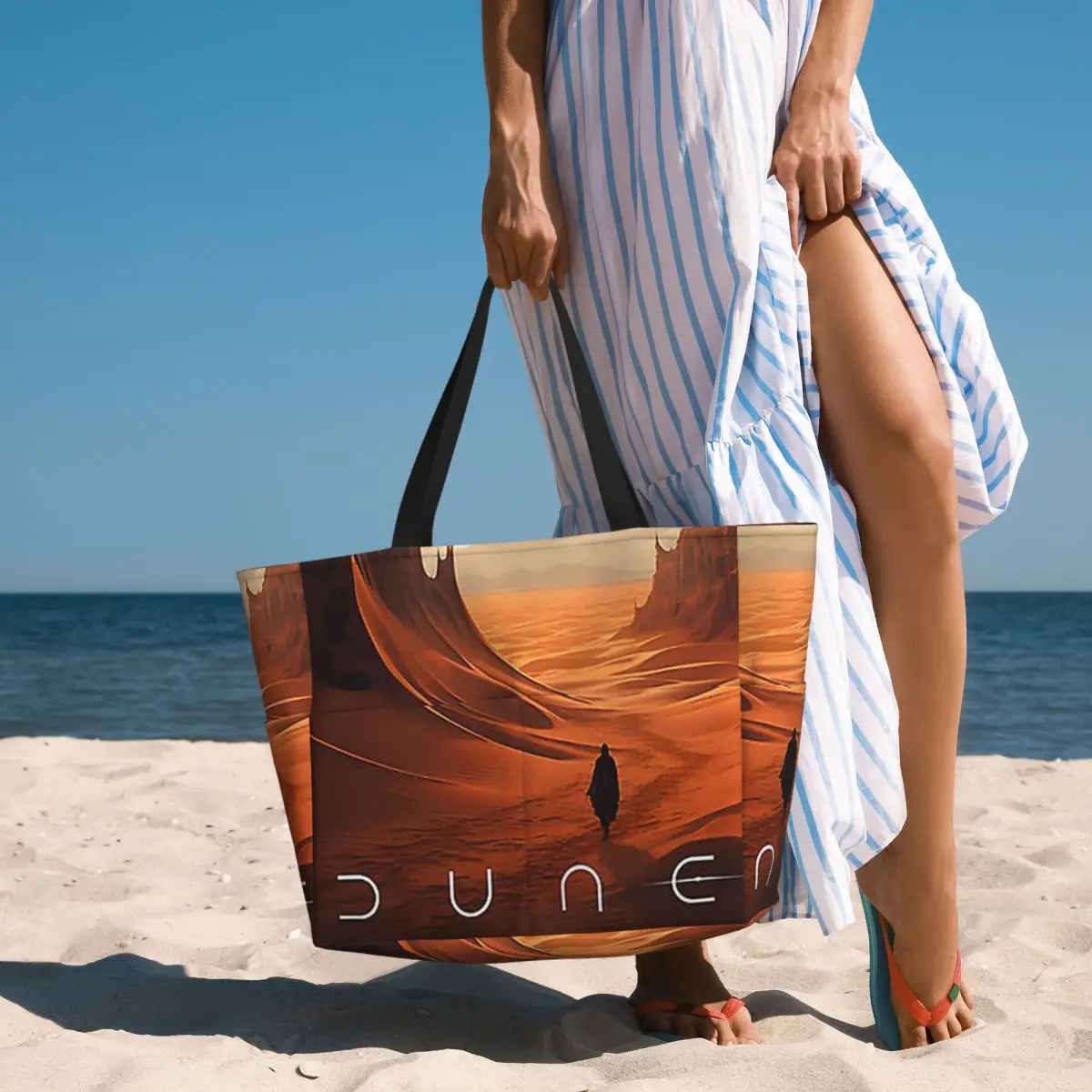 Dune 2020 팬 아트 비치 토트 백 스포츠 체육관 - Women Bags Dune 리뷰 및 가격