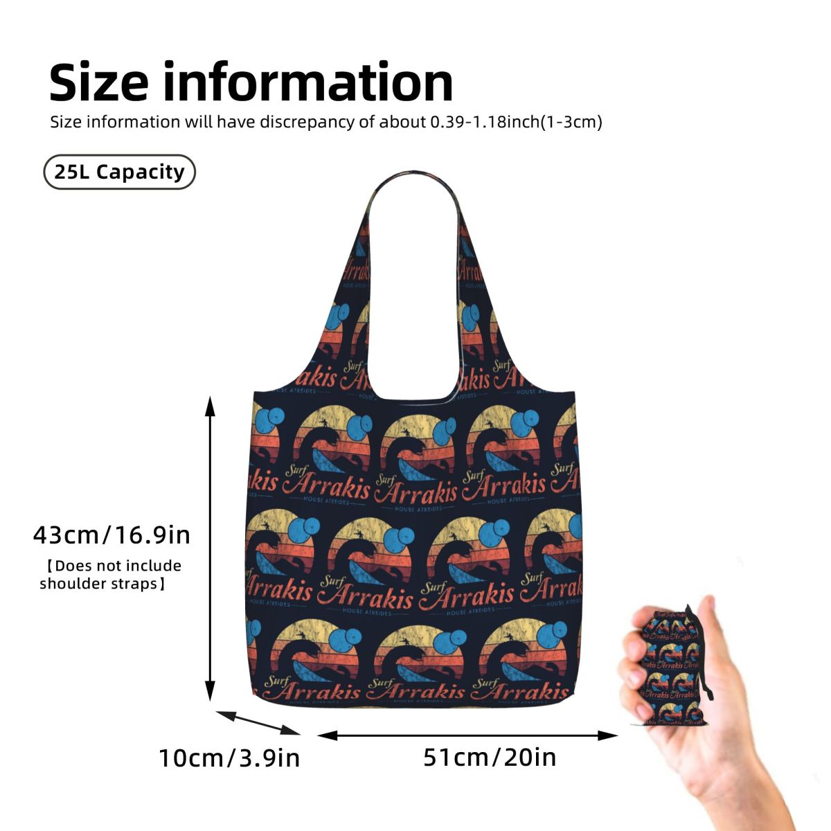 Visit Arrakis Distressed Surf  - Women Bags Dune 리뷰 및 가격