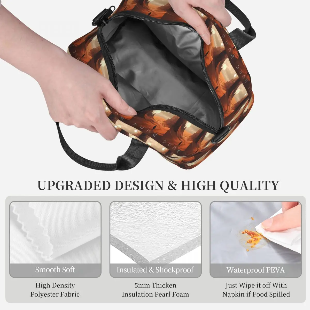 Dune 2020 팬 아트 여성용 절연 도시락 가방 어 - Women Bags Dune 리뷰 및 가격