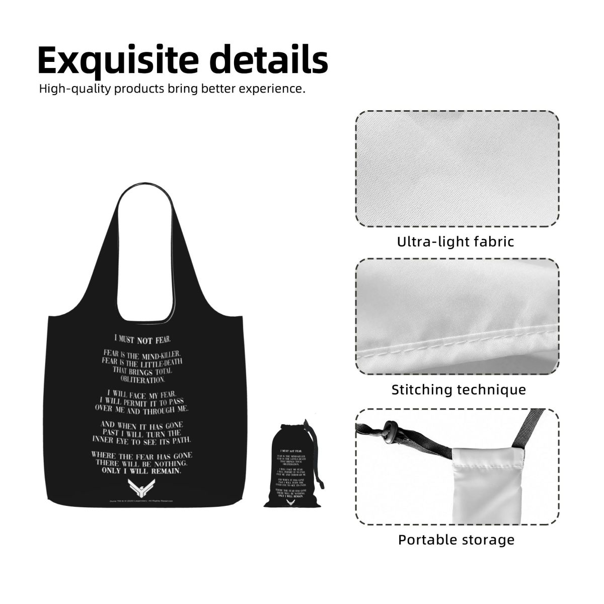 Litany Against Fear Dune 2020  - Women Bags Dune 리뷰 및 가격