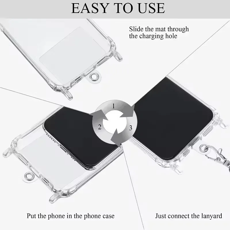 10/1개 범용 휴대폰 테더 탭 플라스틱 핸드폰 끈 패 - Phone Bag Crossbody 리뷰 및 가격