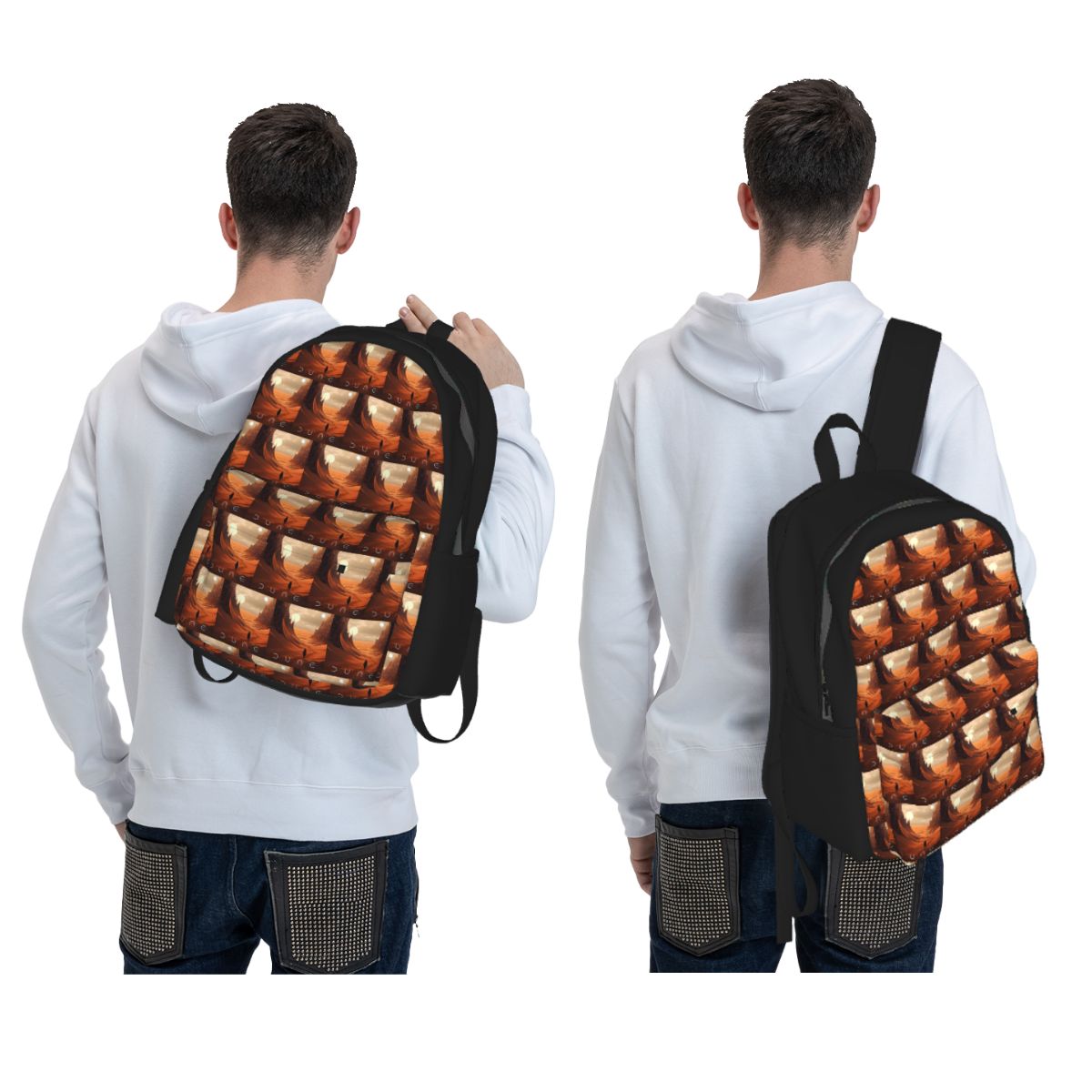 Dune 2020 팬 아트 배낭 소년 소녀 책가방 어린 - Women Bags Dune 리뷰 및 가격