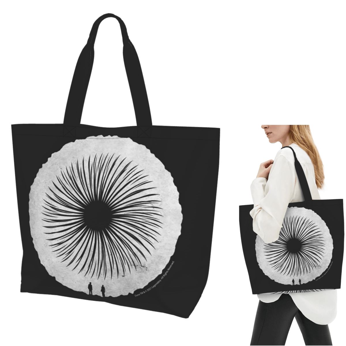 영화 Dune Sandworm 쇼핑 토트 백 캔버스 대 - Women Bags Dune 리뷰 및 가격