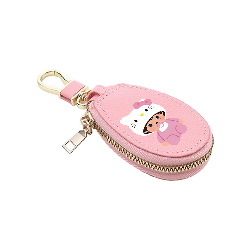 1pcs MONCHHICHI 가죽 지퍼 키 지갑 여성  - Women Bags With Wallet 리뷰 및 가격