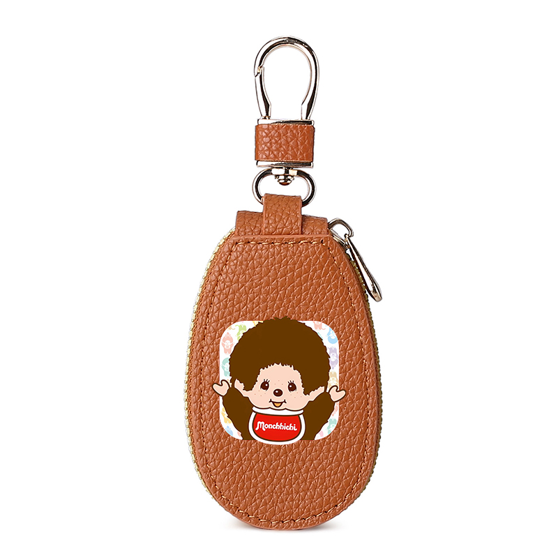 1pcs MONCHHICHI 가죽 지퍼 키 지갑 여성  - Women Bags With Wallet 리뷰 및 가격