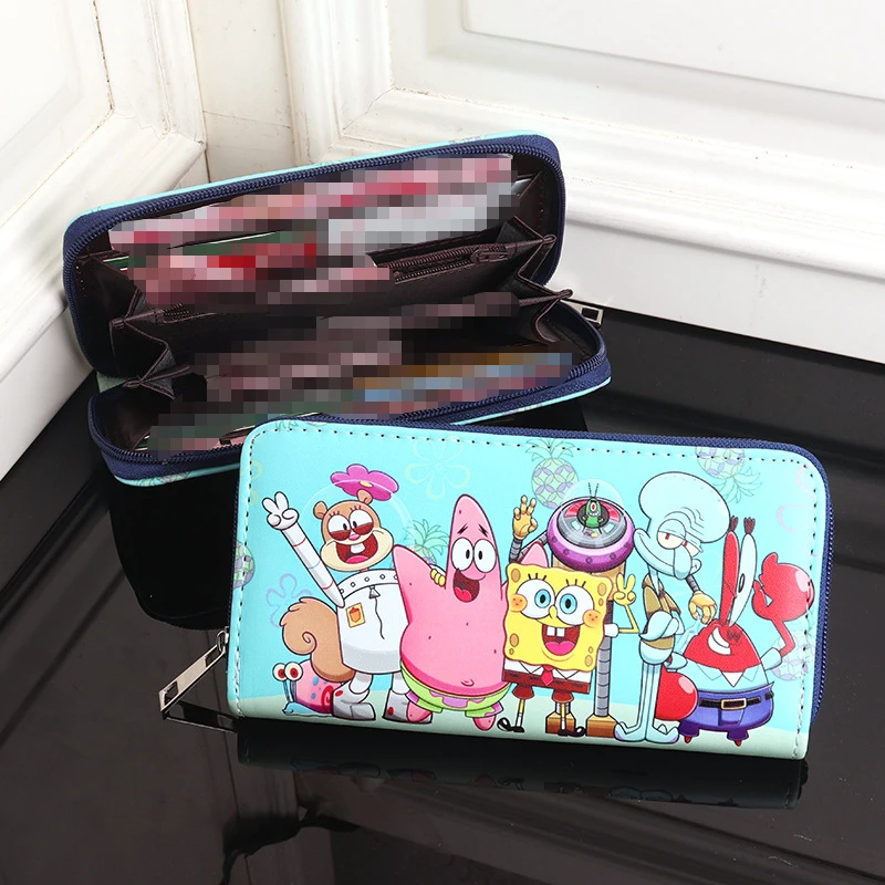 새로운 스폰지밥 스퀘어팬츠 여성용 장지갑 패트릭 스타  - Women Bags With Wallet 리뷰 및 가격