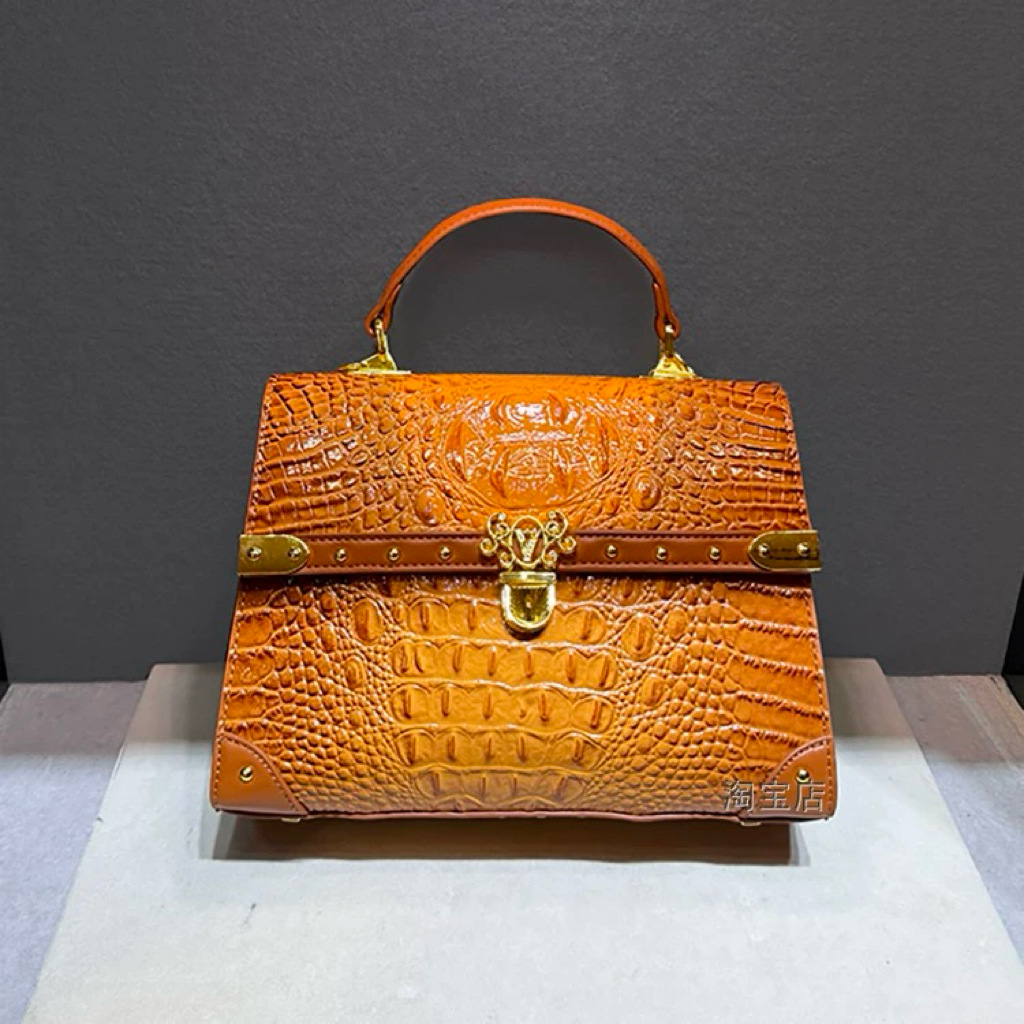 럭셔리 디자이너 브랜드의 새로운 가죽 패션 악어 인쇄  - Women Bags Branded Sale 리뷰 및 가격