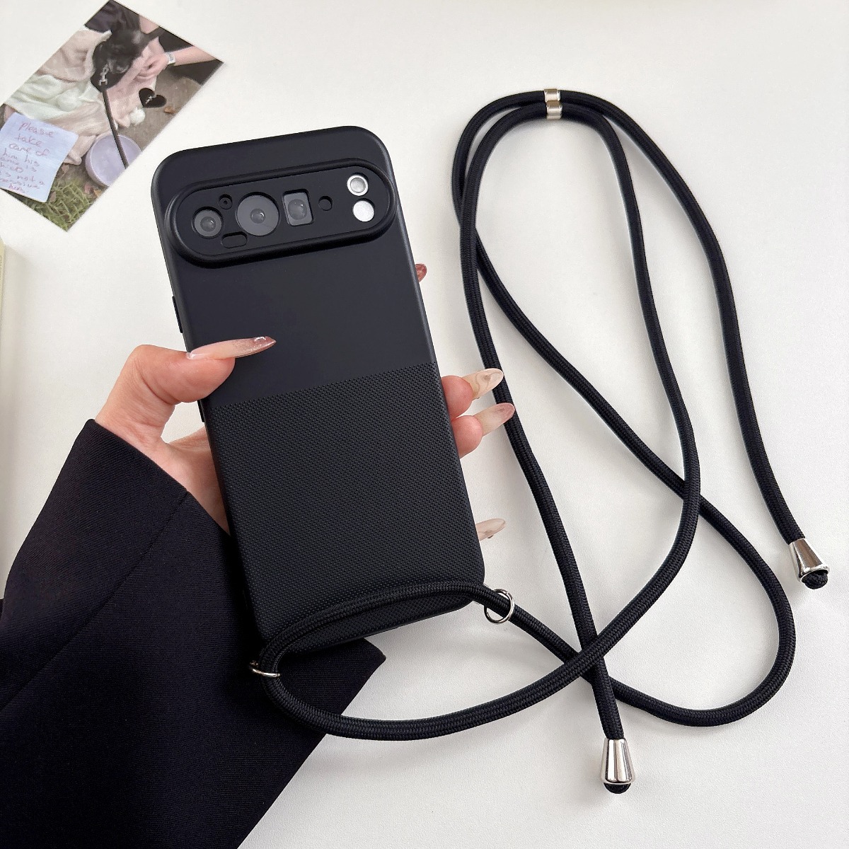 크로스바디 랜야드 스트랩 무광 TPU 폰 케이스 (구글 - Phone Bag Crossbody 리뷰 및 가격