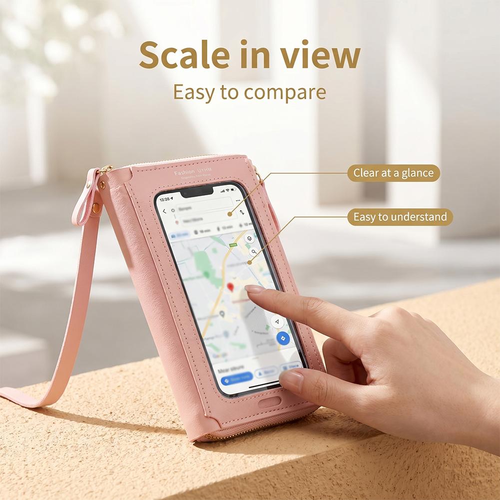 여성 가방 부드러운 가죽 지갑 터치스크린 휴대폰 지갑  - Women Bags With Wallet 리뷰 및 가격
